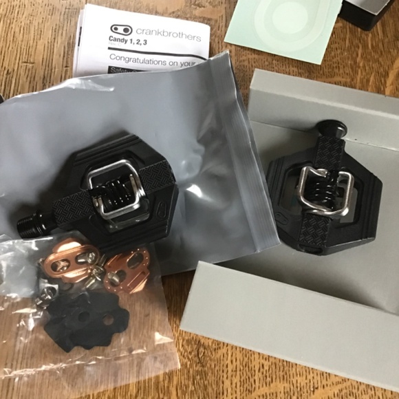 Crank Brothers Candy 1 Clip-in Bike Pedals NIB Cycling Bicycle - Picture 11 of 12